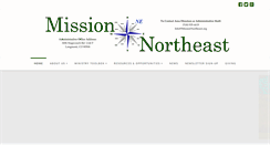 Desktop Screenshot of missionnortheast.com